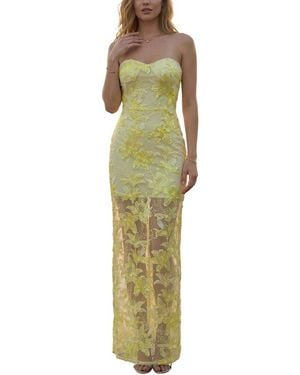 Monique Lagarde Embellished Maxi Dress - Green