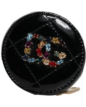 Dolce & Gabbana Leather Coin Purse - Black