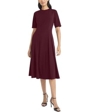 Maggy London Midi Dress - Red