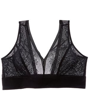 Wacoal Net Effect Soft Cup Bralette - Black