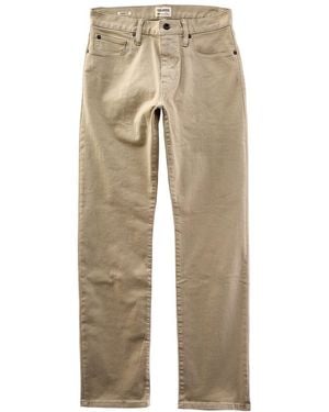 Todd Synder X Champion New Straight Garment Dyed Twill Pant - Natural