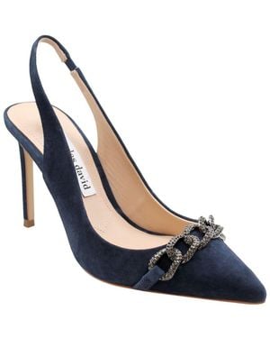 Charles David Reeling Suede Pump - Blue