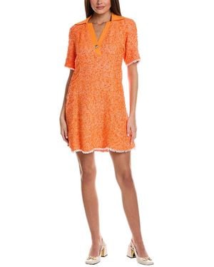 3.1 Phillip Lim Tweed Dress - Orange