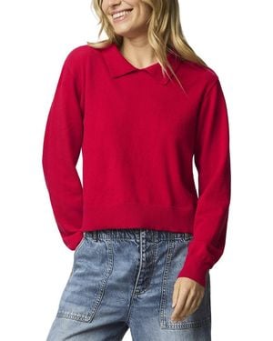 Splendid Phoebe Polo Swtr - Red