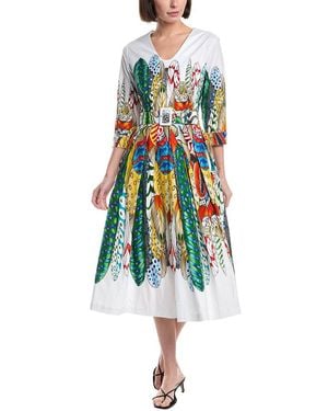 Samantha Sung Lana Midi Dress - White