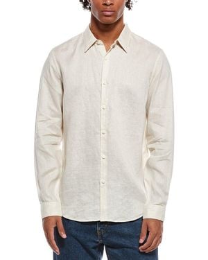 Theory Irving Linen Shirt - White