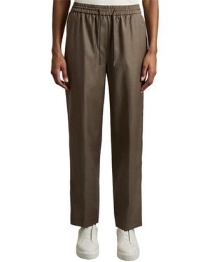 Reiss Riley Tapered Wool-Blend Trouser - Black