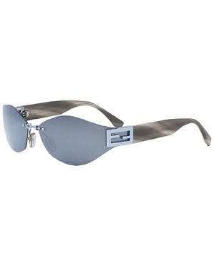 Fendi Fe40159U 74Mm Sunglasses - Blue