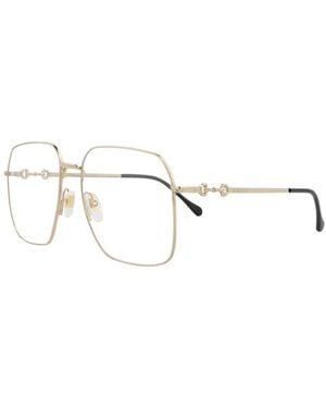 Gucci 57Mm Optical Frames - Metallic