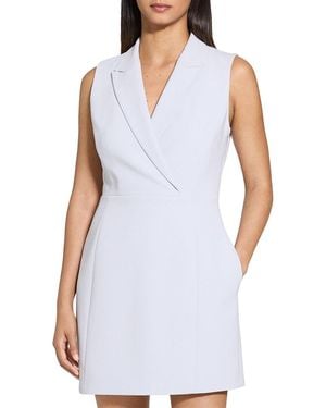 Theory Blazer Teacup Mini Dress - White