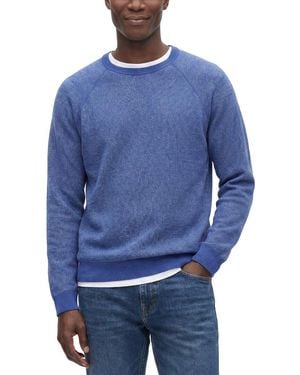Vince Wool & Cashmere-Blend Crewneck Sweater - Blue
