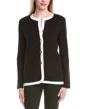 St. John Knit Jacket - Black