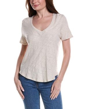 ATM V-Neck T-Shirt - White