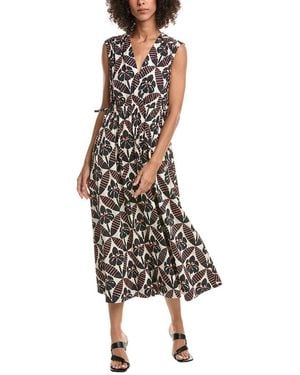 10 Crosby Derek Lam Nara Crochet Stripe Shirting C - White