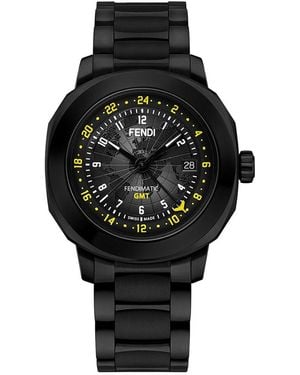 Fendi Selleria Watch - Black