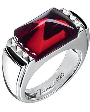 Baccarat Louxor Crystal Ring - White