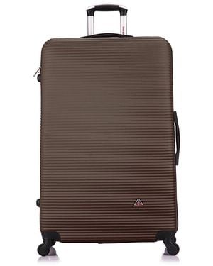 InUSA Royal Lightweight Hardside Spinner 32 Inch - Brown