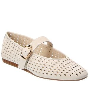 Dolce Vita Baila Suede Flat - White