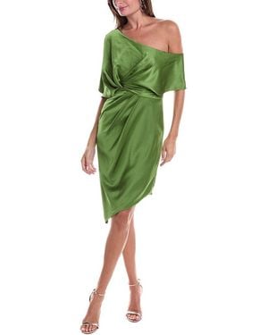 THEIA Polly Cocktail Dress - Green