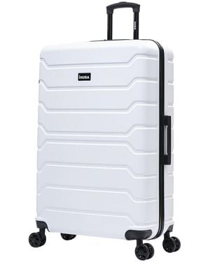InUSA Trend Lightweight Hardside Spinner Suitcase - White