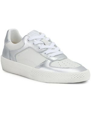 Vintage Havana Fast 3 Leather Trainer - White
