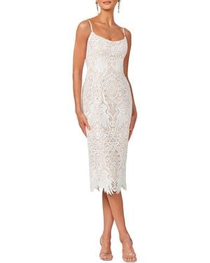 HELSI Claudia Midi Dress - White