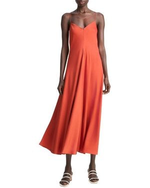 Vince A-Line Slip Dress - Red