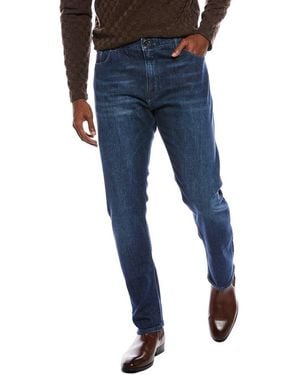 Isaia Denim Straight Jean - Blue