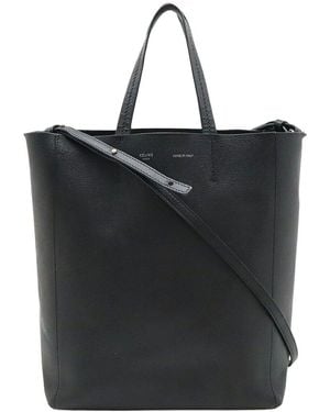 Celine Vertical Cabas Small Tote Bag (authentic Pre-loved) - Black
