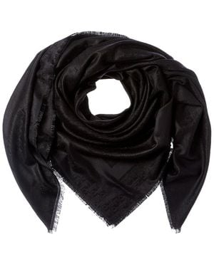 Dior Silk-blend Scarf - Black