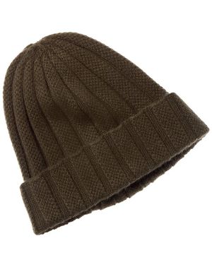 Sofiacashmere Sofiacashmere Novelty Rib Cashmere Hat - Brown