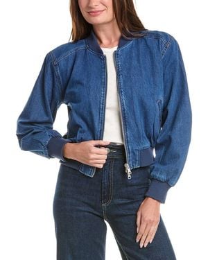 Hudson Jeans Bomber Jacket - Blue