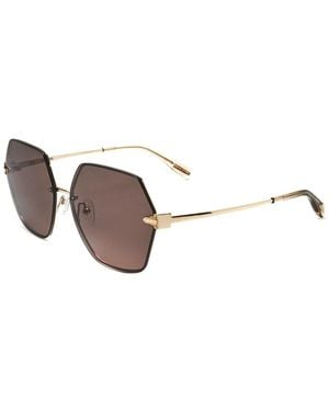 Trussardi Str452f 0300 60mm Sunglasses - Brown
