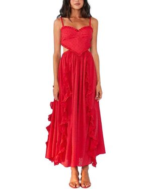 FARM Rio Maxi Dress - Red