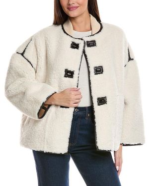 Ba&sh Manteau Maury Coat - Natural