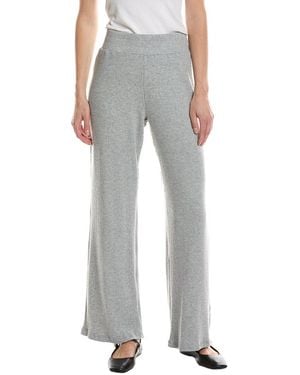 Michael Stars Leann Straight Rib Pant - Gray