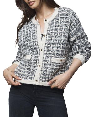 Splendid Lisette Texture Cardigan - Grey