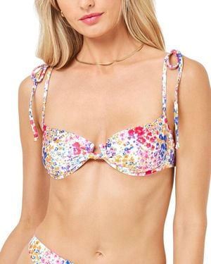 LSPACE Kerri Swim Top - Pink
