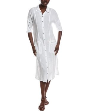 XCVI Hogue Cover Up Dress - White