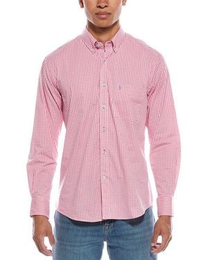Tailorbyrd Signature Gingham Shirt - Pink