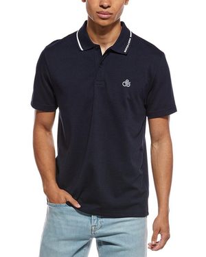 Scotch & Soda Tipped Polo Shirt - Blue