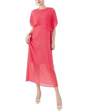 Linda Charm Midi Dress - Pink
