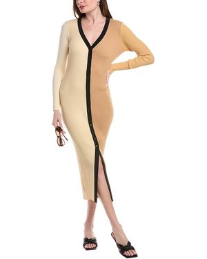 STAUD Shoko Midi Dress - White