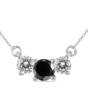 True Diamond 14k 0.92 Ct. Tw. Diamond Necklace - White