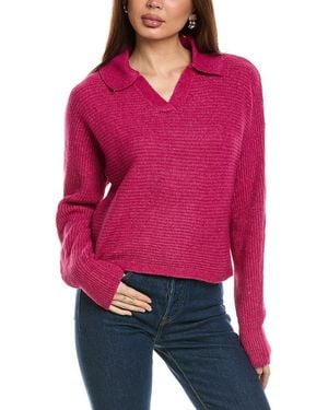 Joseph A Polo Jumper - Red