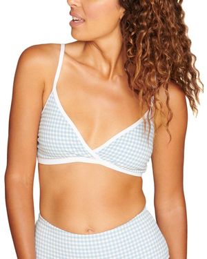 Andie The Cove Top V Neck - Blue