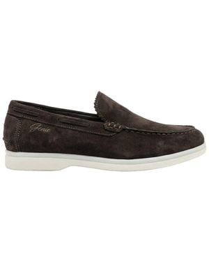 Gernie 20's Venitian Suede Trainer - Black