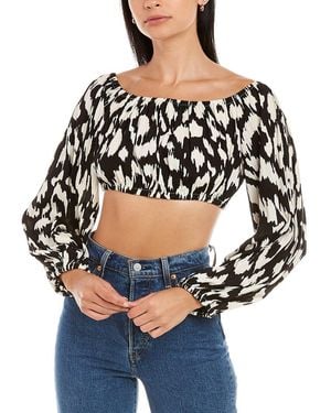 Traffic People Sofia Crop Top - Gray