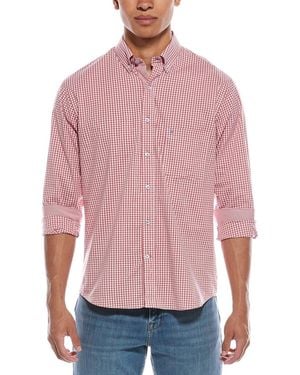 Tailorbyrd Signature Gingham Shirt - Red