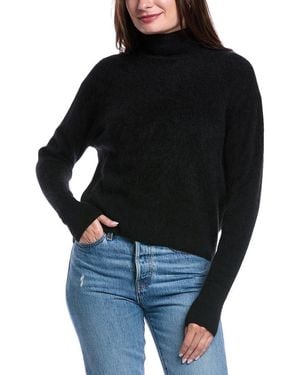 AllSaints Rebel Roll Neck Cashmere Jumper - Black